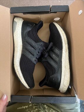 adidas Black and White Running Sneakers